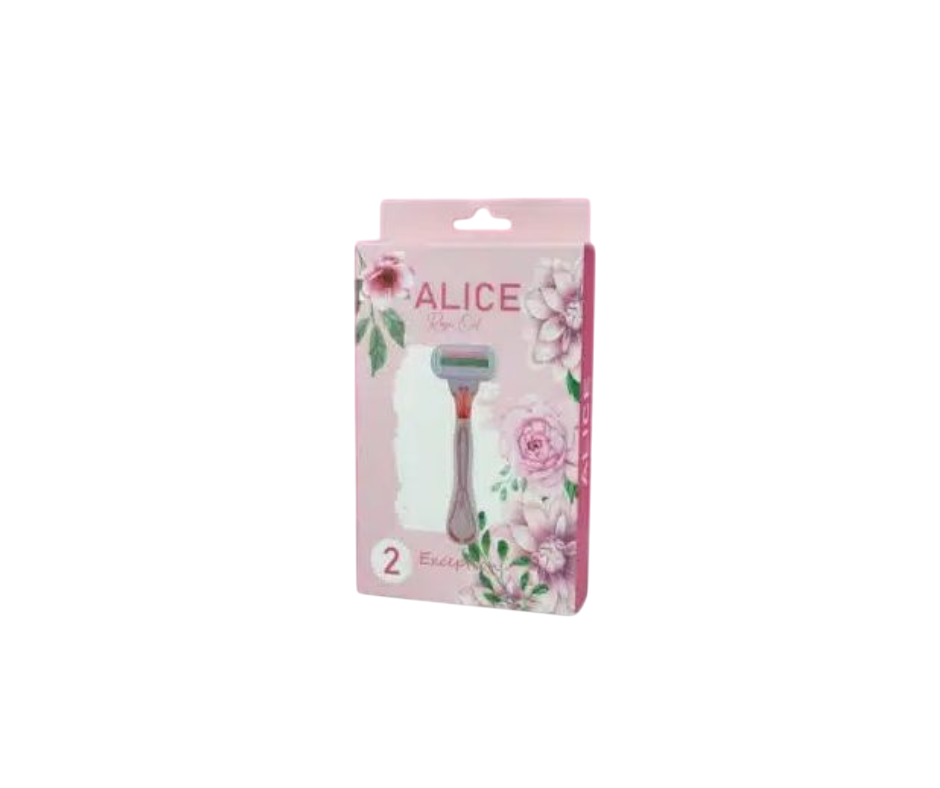 اليس ماكينة ازالة الشعر للنساء بالورد 2 قطعه